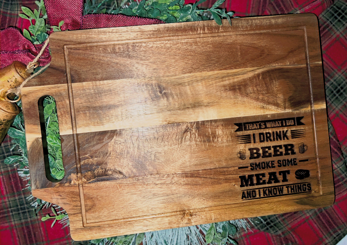 Acacia BBQ Board